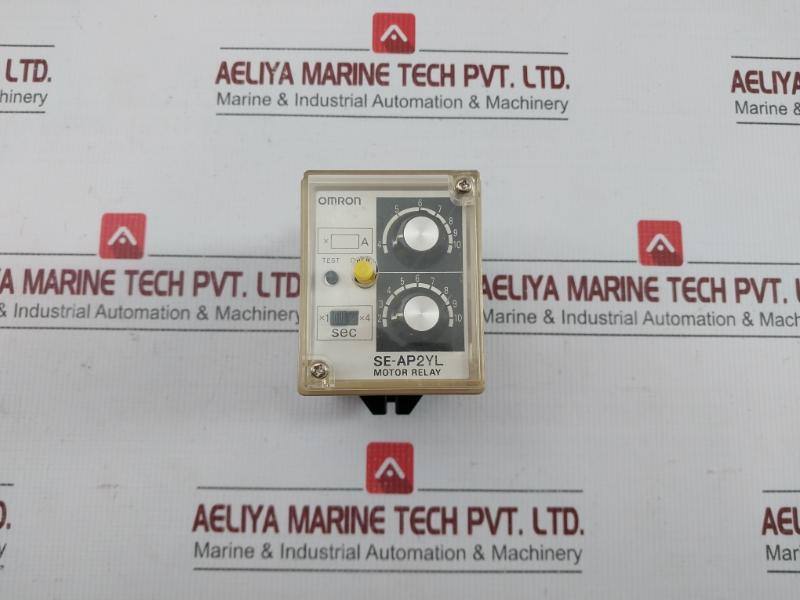 Omron Se-ap2Yl Motor Relay 200/220Vac 50/60Hz