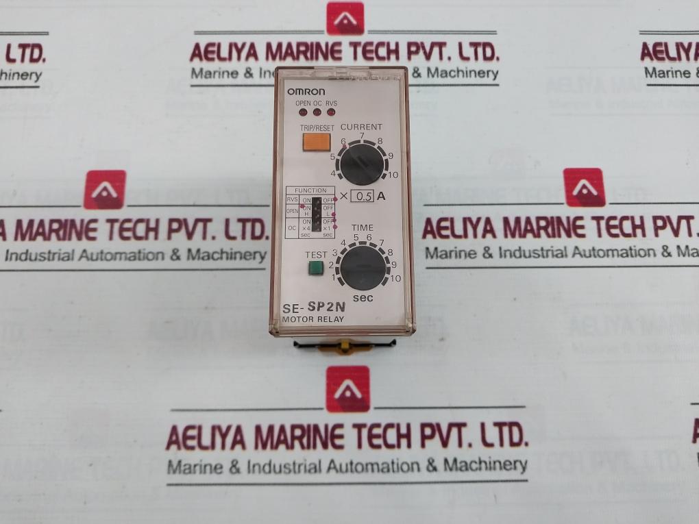 Omron Se-sp2N Motor Relay 250V 7.5A 50/60Hz