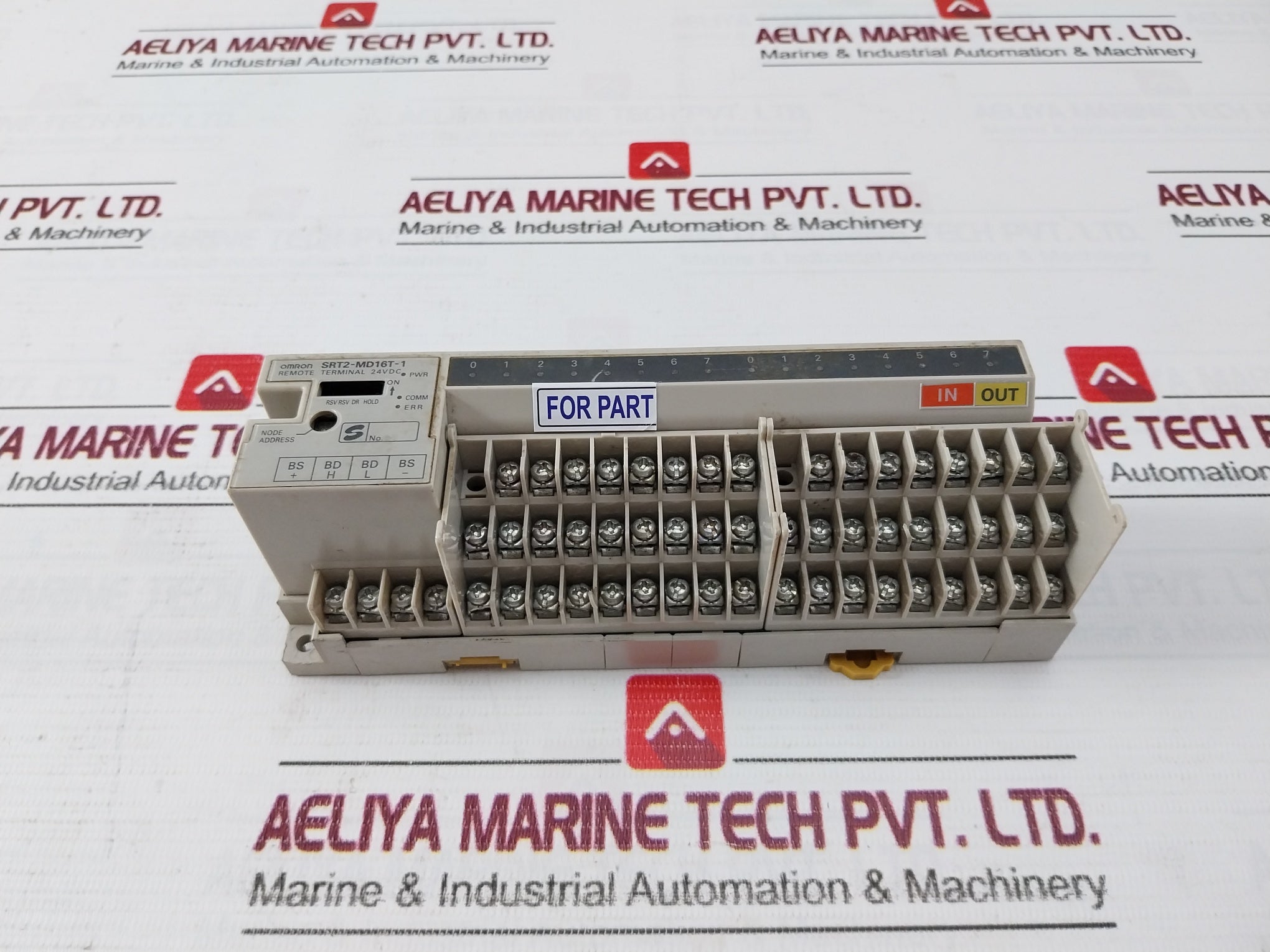 Omron Srt2-md16T-1 Remote Terminal Module 6Ma 24Vdc (Not Working)