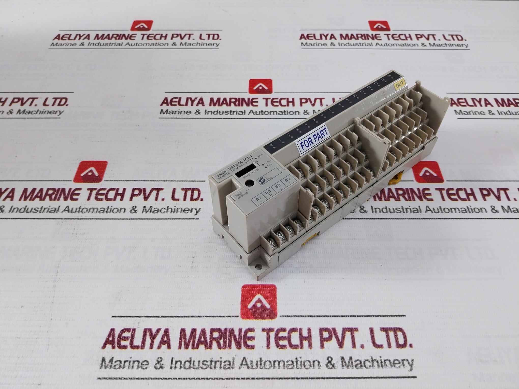 Omron Srt2-od16T-1 Remote Terminal Module 0.5A 24Vdc (Not Working)