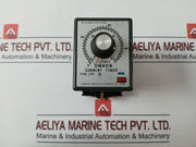 Omron Stp-n Subminy Timer With Base 0-60/72 Second 100/110V 50/60Hz 7.5A