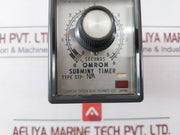 Omron Stp-nm Subminy Timer 0-6 Second 200/220V 250Vac 50/60Hz