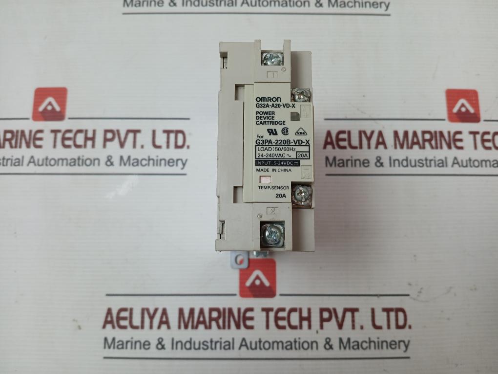 Omron G32A-a20-vd-x Power Device Cartridge For G3Pa-220B-vd-x 50/60Hz 5-24Vdc