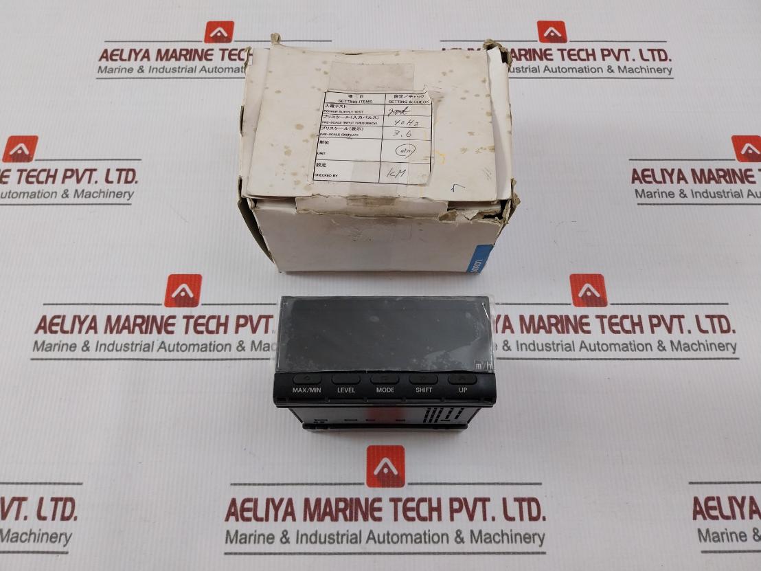 Omron K3Ma-f Digital Panel Meter Ac100-240V 50/60 Hz 40Ma
