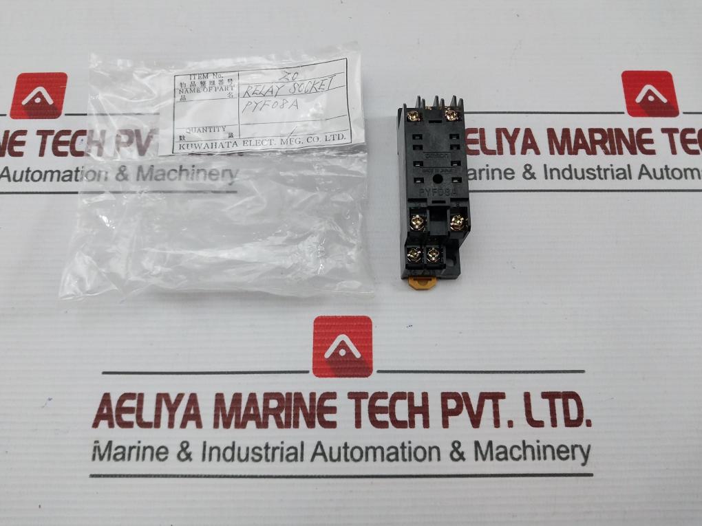 Omron Pyf08A Relay Socket 16X3Yt New