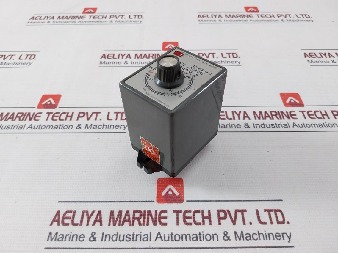 Omron Stp-n Subminy Motor-driven Timer Module 0-36 Minute 220Vac 50/60Hz 6Va