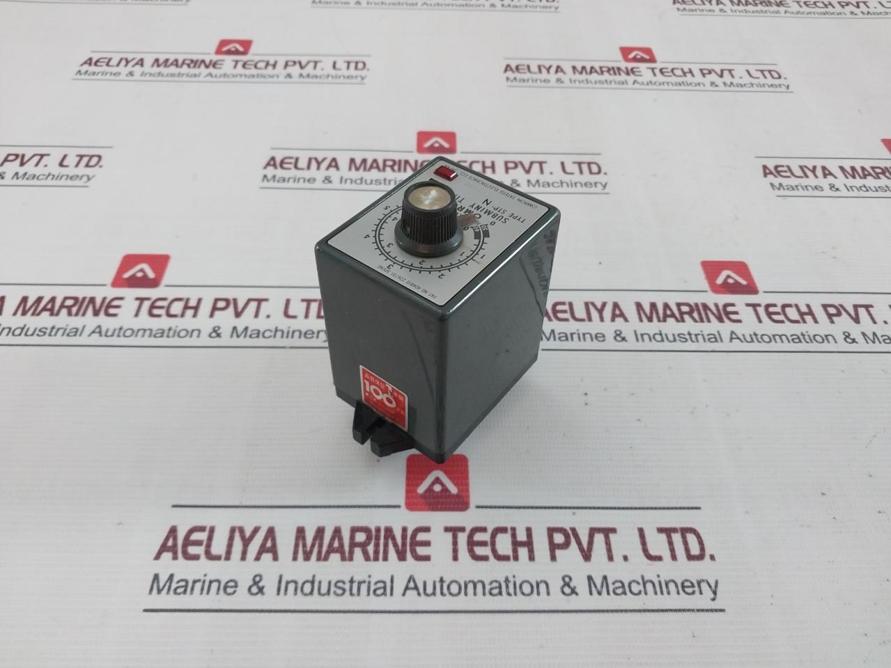 Omron Stp-n Subminy Timer 0 To 6 Second 110Vac 220Vac 50/60Hz