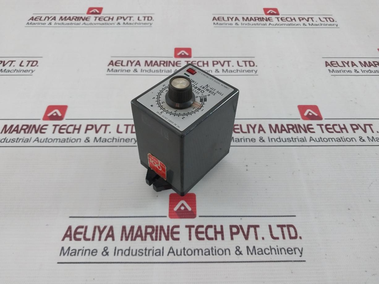 Omron Stp-n Subminy Timer 220Vac 50/60Hz 0 To 6 Second