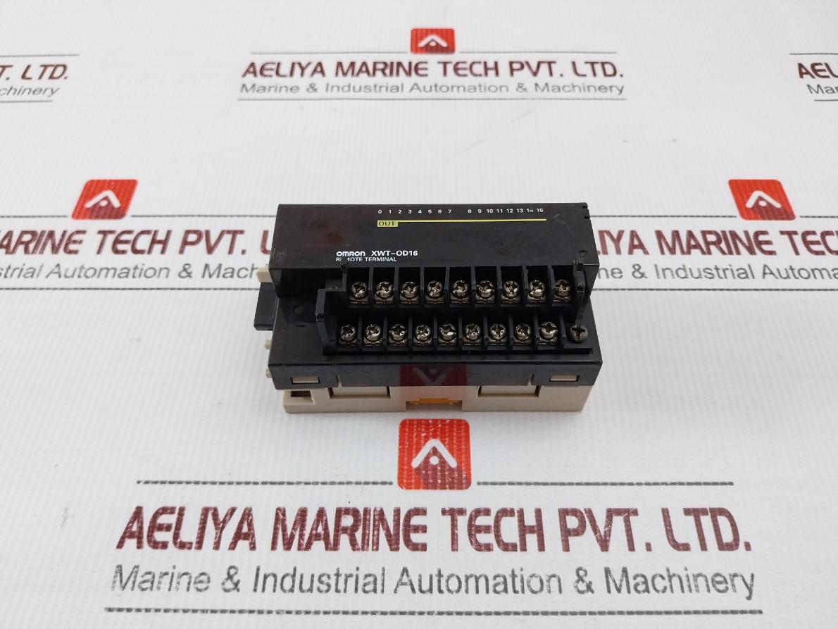 Omron Xwt-od16 Remote Terminal 24V Dc 0.5A