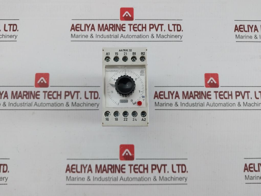 On-Delay Timer 0,2s-60h Part No: Aa 7616.32 By E. Dold & Sohne