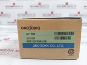 Ono Sokki Ap-981 Waterproof Electromagnetic Detector W/ Mx-700 Cable
