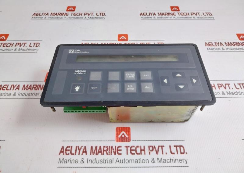 Operator And Indication Panel Sam Electronics 24v Bat 416b
