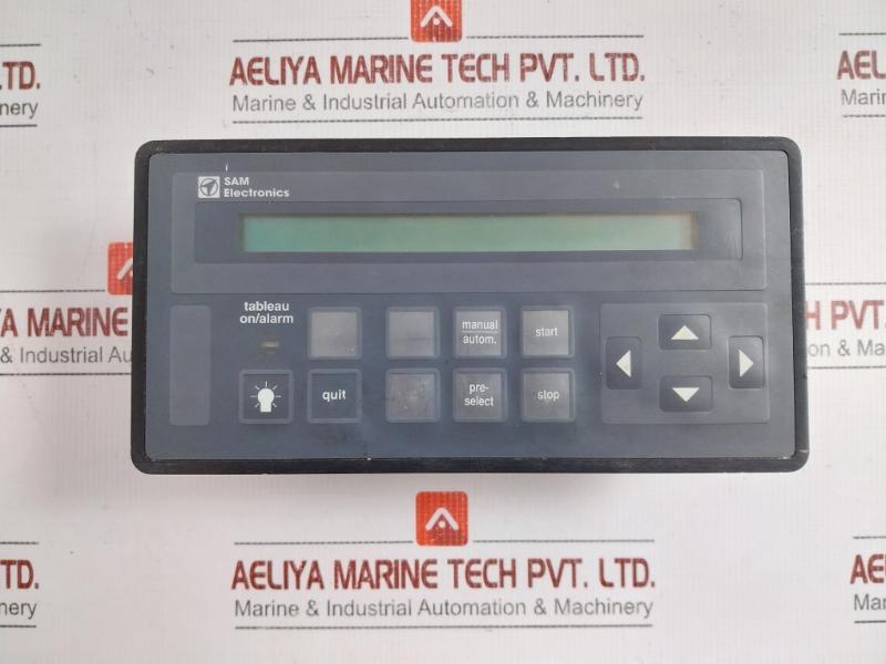 Operator And Indication Panel Sam Electronics 24v Bat 416b