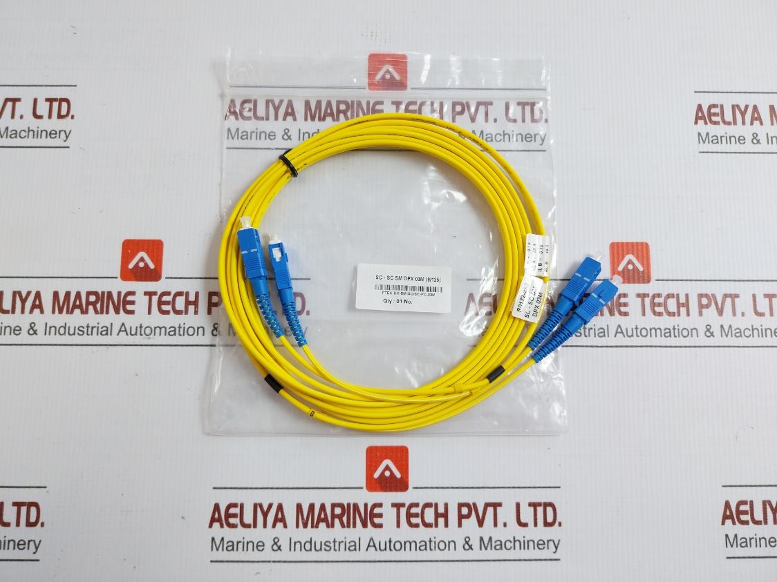 Optic Fiber Patch Cable R0172-298 Sc-Sc Sm Dpx 03m (9/125) In New