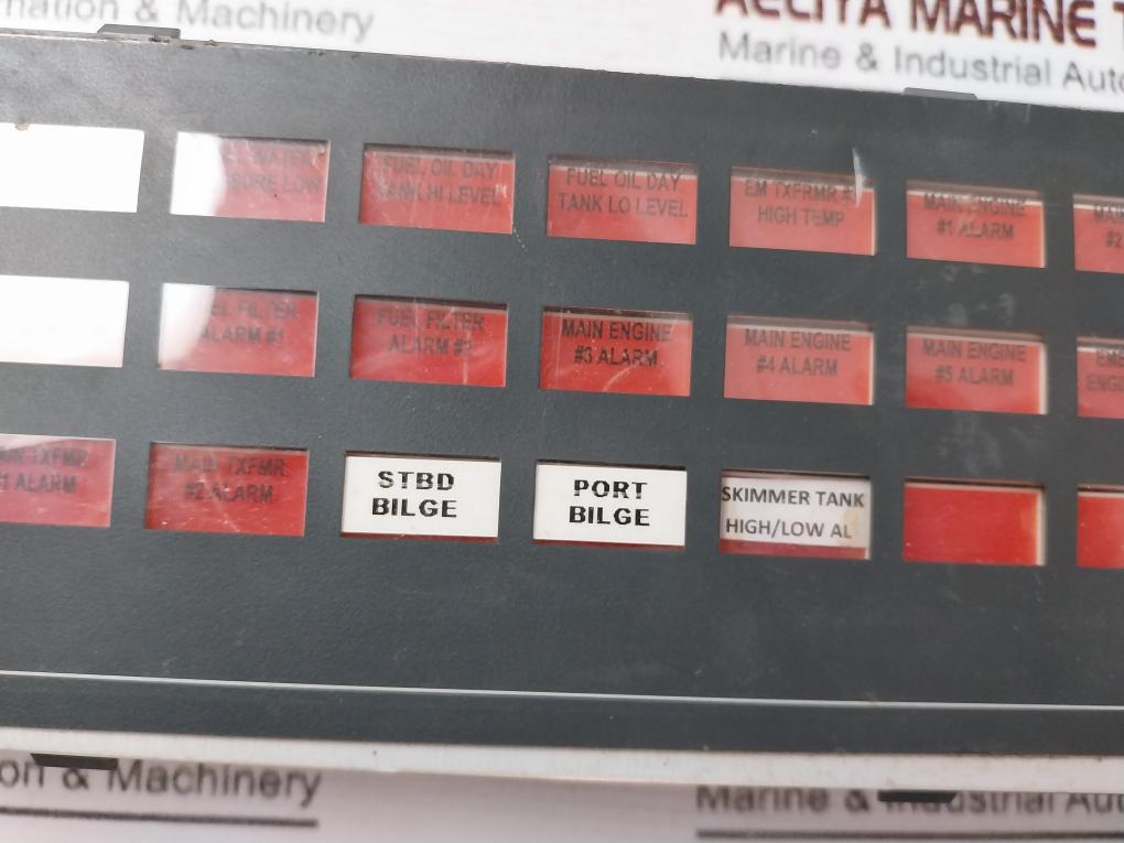 Optimate Om1124 Annunciator Panel 8-30Vdc