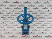 Orbinox Ex04 Knife Gate Valve Dn65 Pn10 Handwheel Actuator