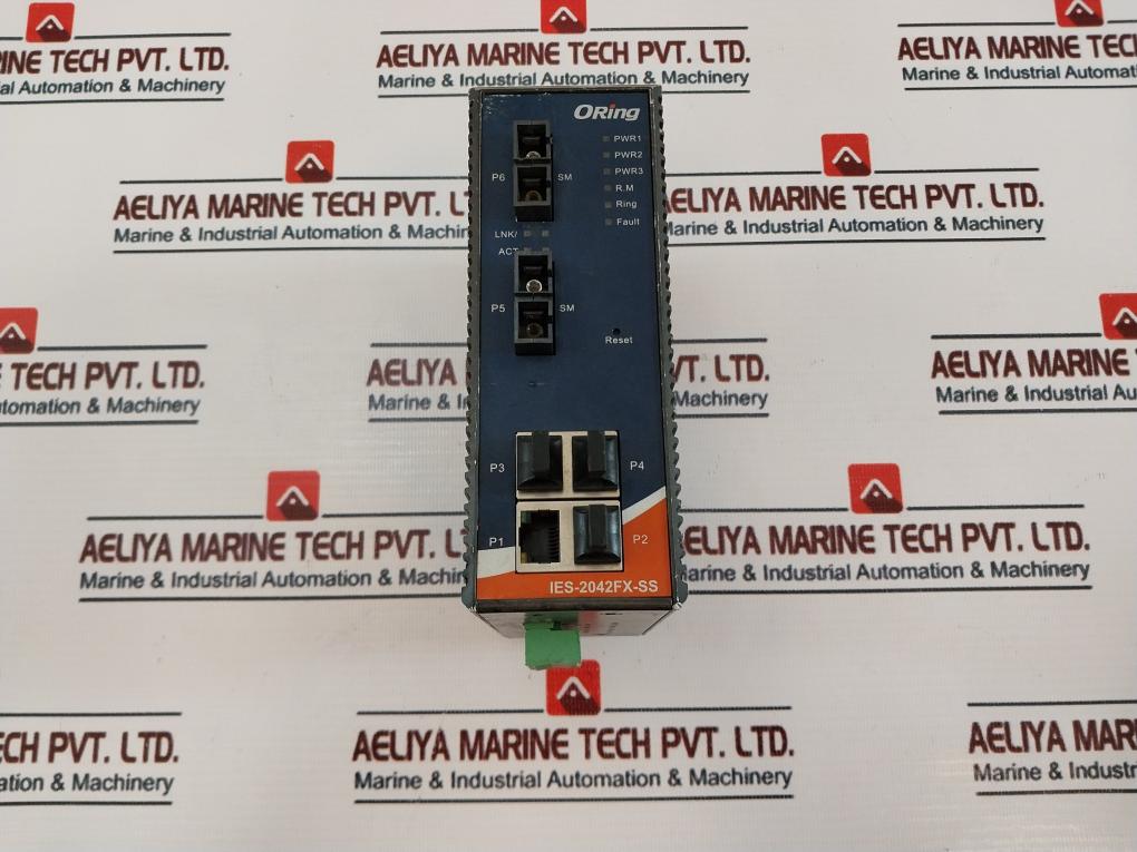 Oring Ies-2042Fx-ss-sc 6-port Lite-managed Ethernet Switch Ies-2042Fx-ss