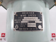 Osaka Nunotani Seiki Fe130 Wind Speed Receiver Indicator 2-60 M/S/ 0-60 M/S 0-11