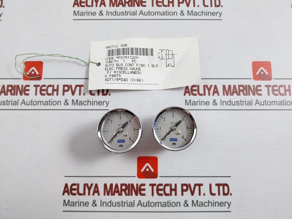 Osaka F0151120 Pressure Gauge 0-6 Kgf/Cm2