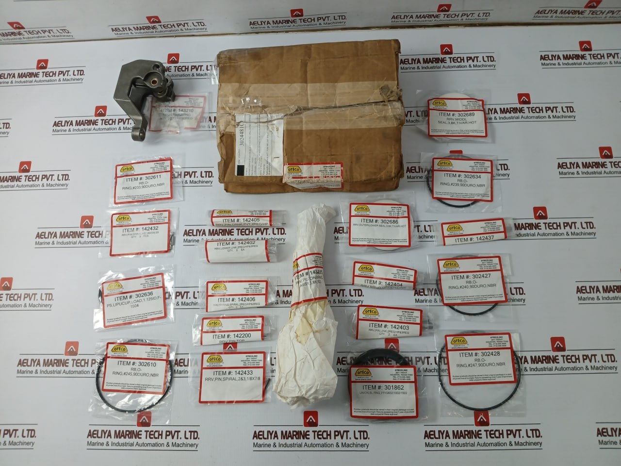 Oteco 143221 Major Repair Kit Rrv 3" 8K Complete Valve Mud 8Kpsi Ht.D00J