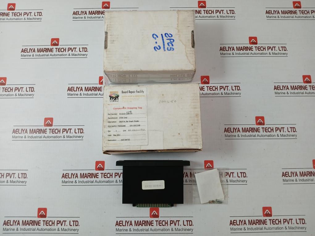 Used Otek Digital Bar Graph Display Hi-Q101-C008-D5