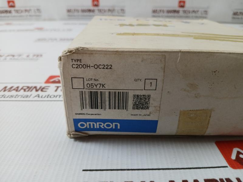 Output Unit 250vac/24vdc By Omron C200h-Oc222 340 Gm