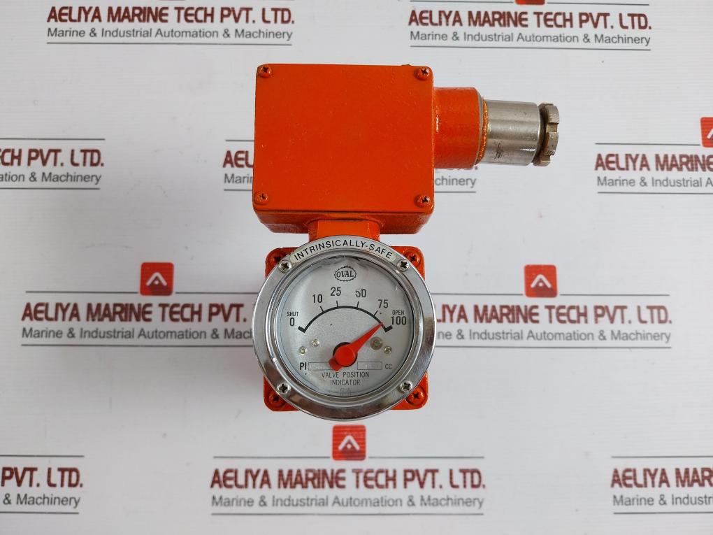 Oval Valve Position Indicator Pi45b21 480cc In Used