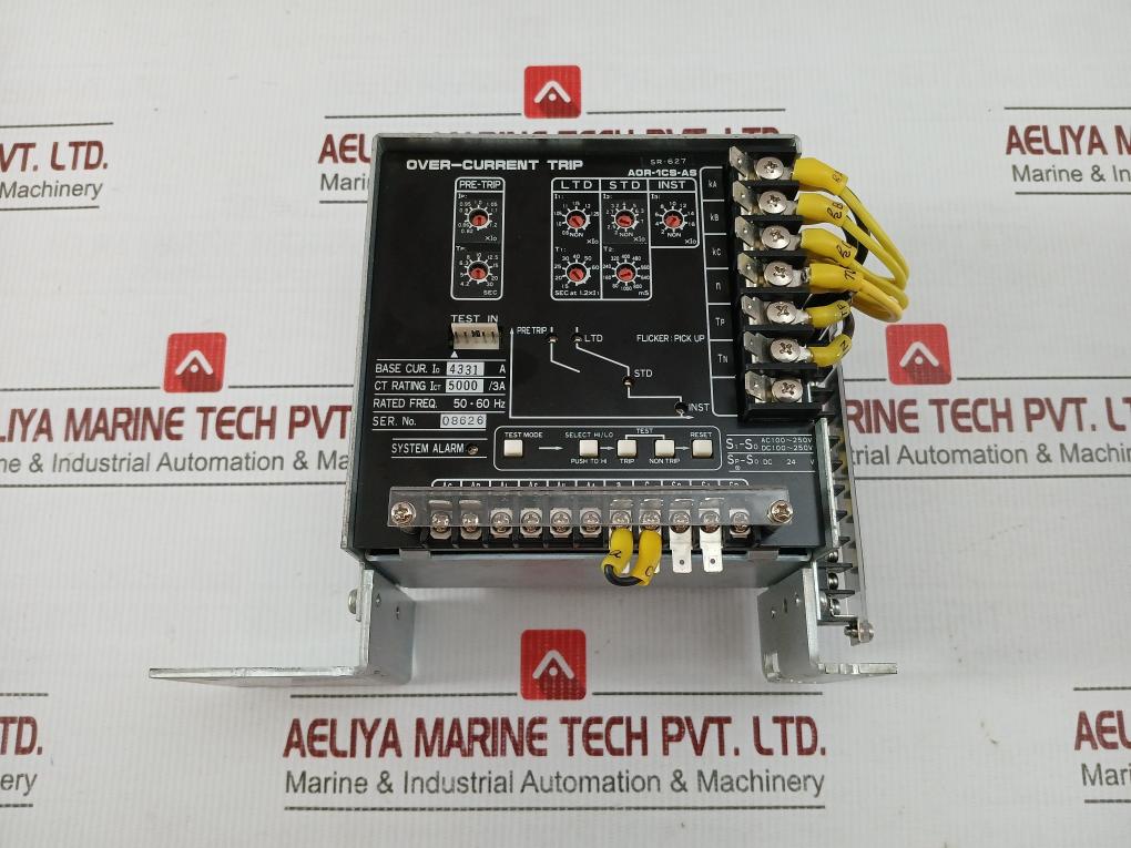 Over-Current-Trip-Unit-Ac100-250v-50-60hz-Brand-Terasaki-Aor-1cs-As-1
