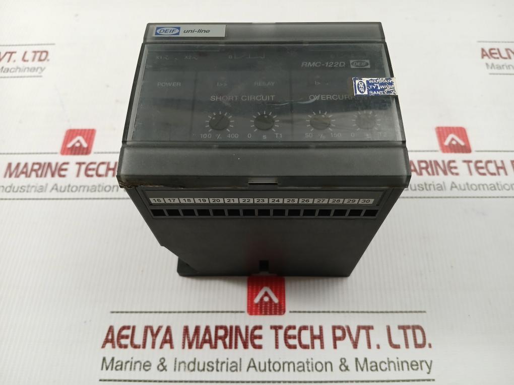 Over-current-Protection-Relay-220Vac-5A-100007048-10-Deif-Rmc-122D-208071-1