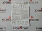 Overcurrent Relay 5a By Crompton Part Number 252-Paou-Lsbx-C6-Dg-D1-Ea