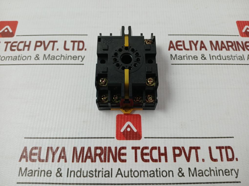 P2Cf-11-Relay-Socket-1643Yk-10A-250Vac-Omron-Lot-Of-2X-209074-1