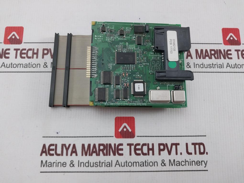 P&amp;B 014-8 Digital I/Ps + Rlys Printed Circuit Board 94V-0