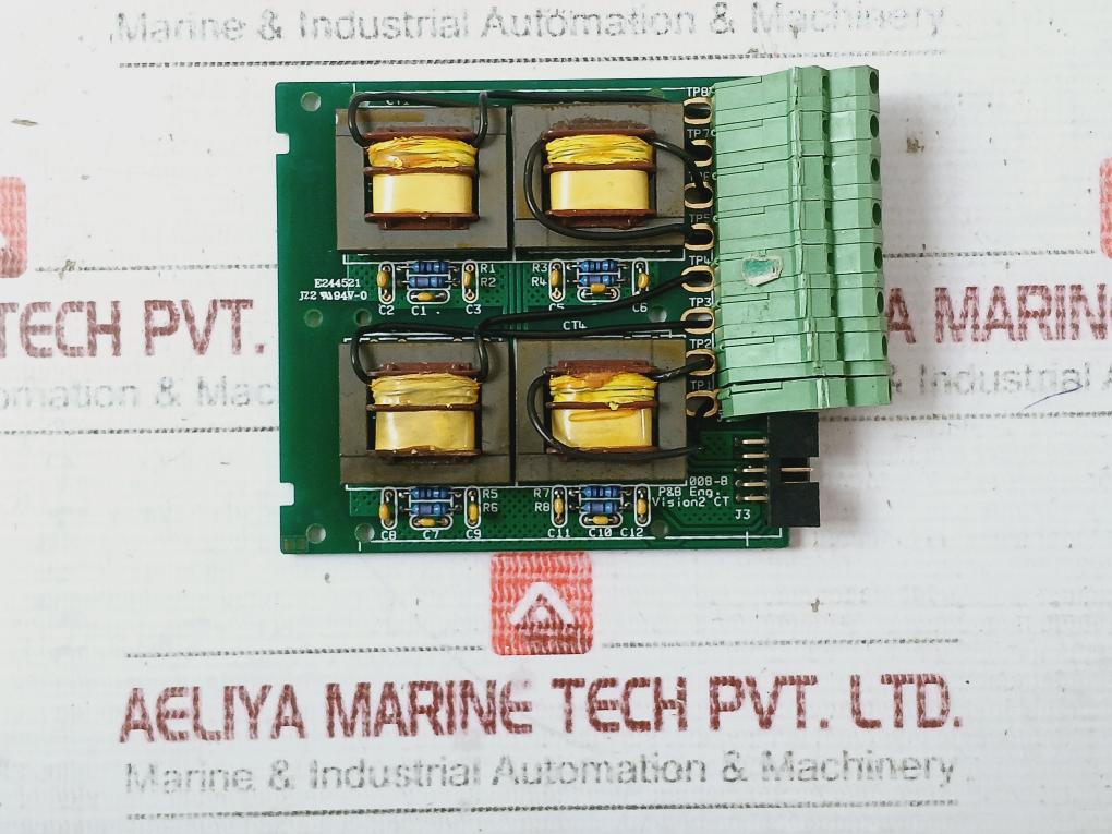P&B 008-8 Printed Circuit Board Vision2 Ct E244521