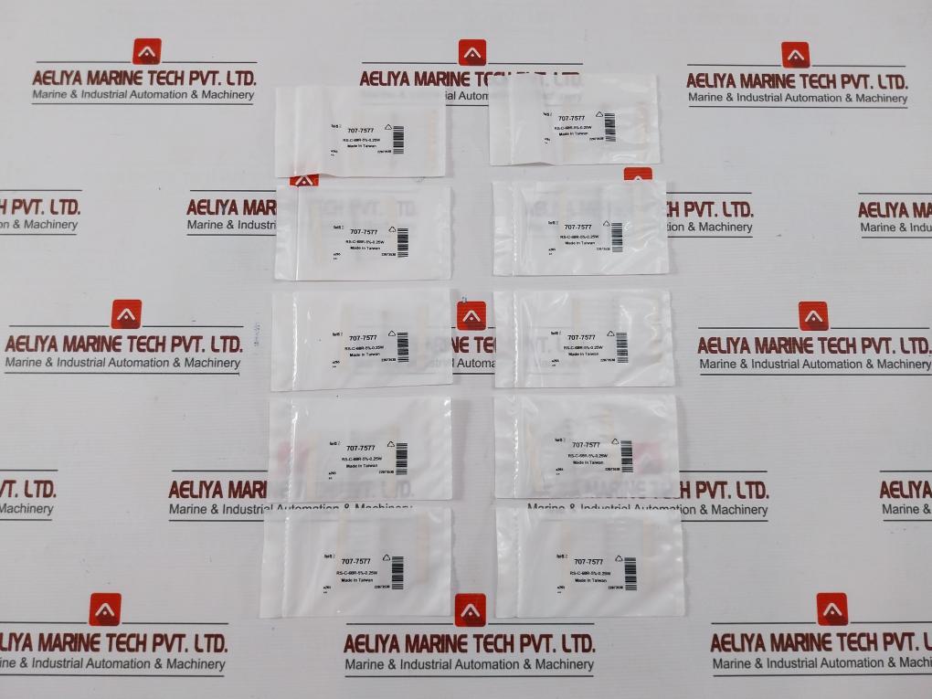 Pack Of 5x Carbon Film Leaded Resistor (1 Pack = 10pcs) Rs 707-7577