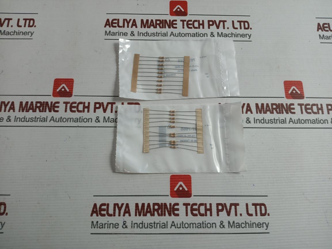 Pack Of 5x Film Resistor Part No: Rs-C-1k-5%-0.25w By Rs Pro