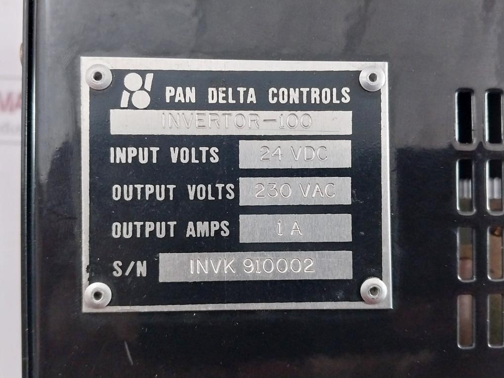 Power Inverter Input-24vdc Output-230vac Pan Delta Invertor-100