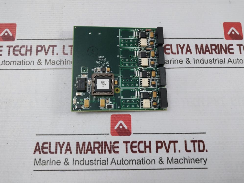 Panametrics 703-1215-01 2 Frequency Output Totalizer I/O Board Rev: A/E