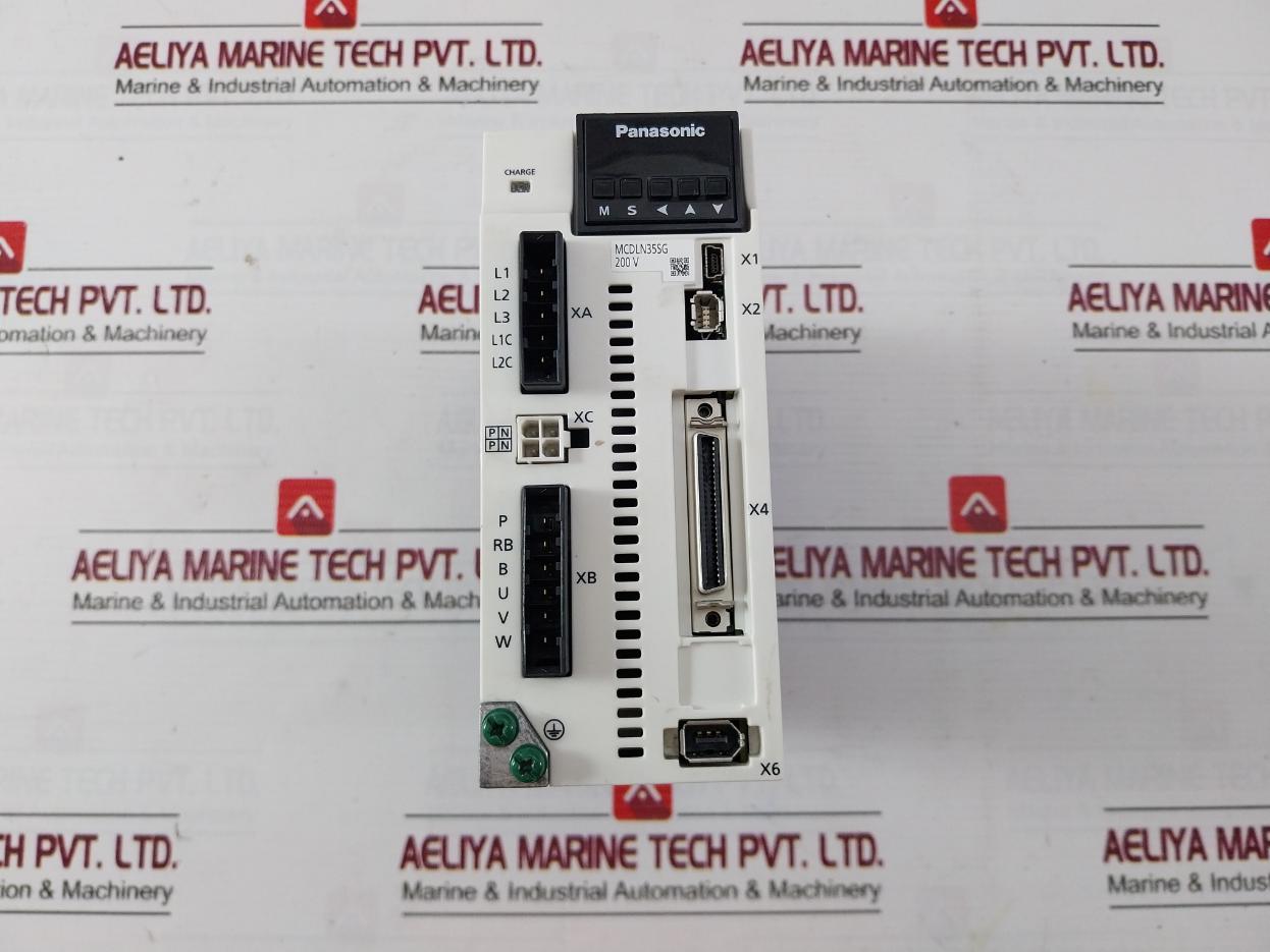 Panasonic Mcdln35Sg Servo Driver 200-240V 50/60Hz 750W
