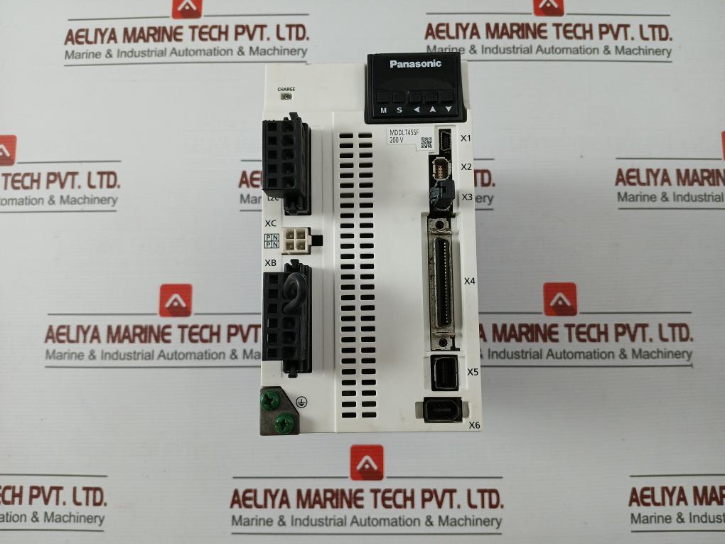 Panasonic Mddlt45Sf Ac Servo Driver Input 200-240V 50/60 Hz