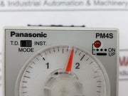 Panasonic Pm4S-a2C30M-ac120V Multirange Timer 