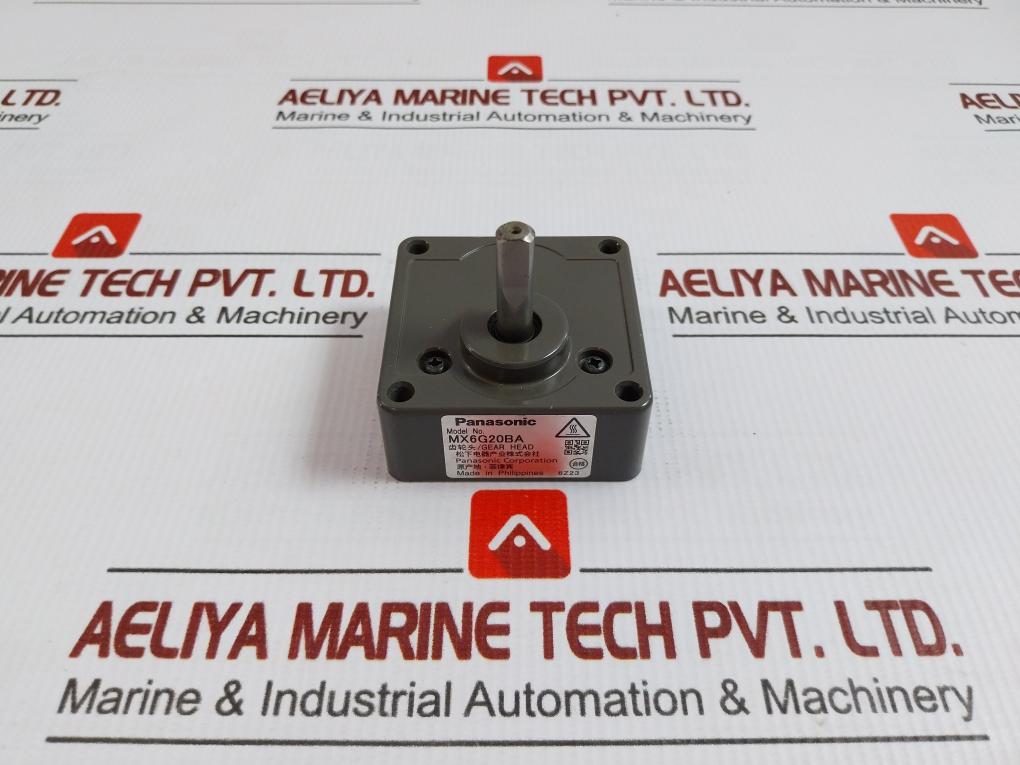 Panasonic Reducer Gearbox Mx6g20ba In Used