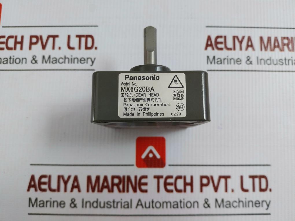 Panasonic Reducer Gearbox Mx6g20ba In Used