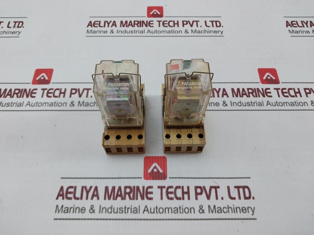 Paramount Series P3 2C/O F Z Coil Relay With An Electromatic Base