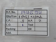 Parker 481865J3 D5 F Solenoid Valve Coil 230V 60Hz B-12 8W