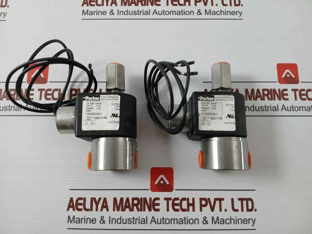 Parker 71335Sn2Gnj1 Fluid Control Valve 110/50Hz 115Psi 10 Watt