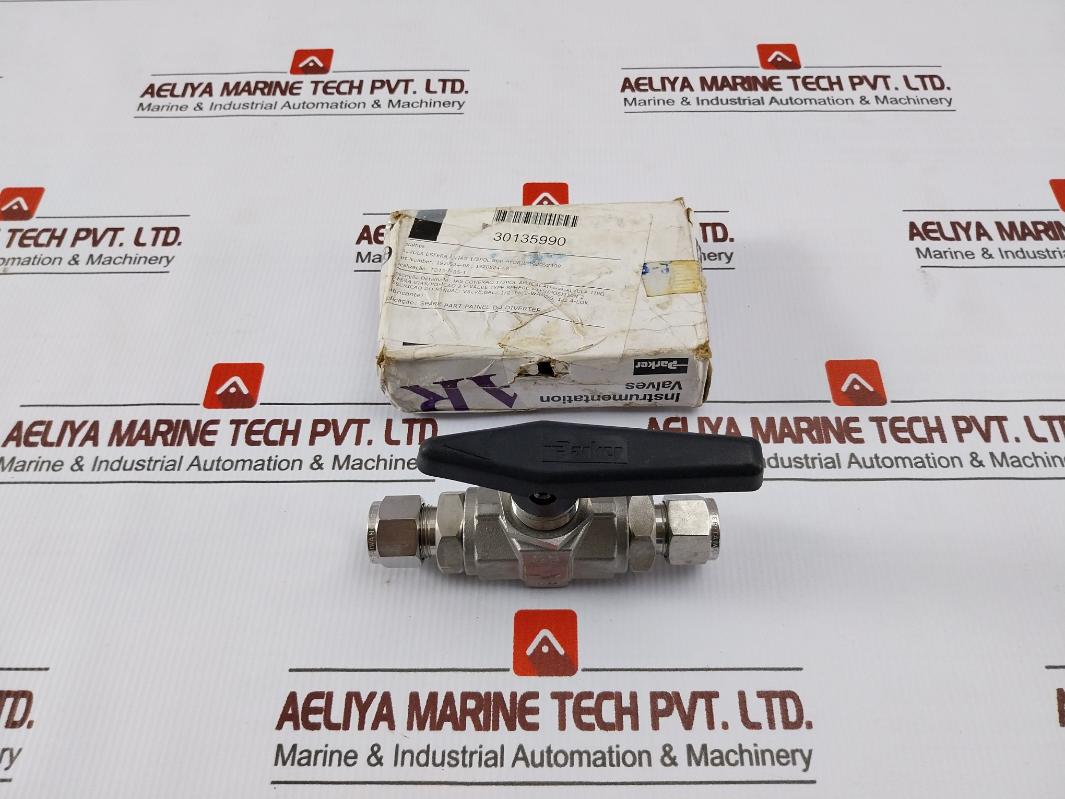 Parker 8a-B8lj2-Ssp-H-3478 B-Series Two Way Stainless Steel Ball Valve Ini-208