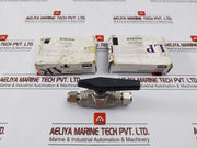 Parker 8a-B8lj2-Ssp-H-3478 B-Series Two Way Stainless Steel Ball Valve Ini-208
