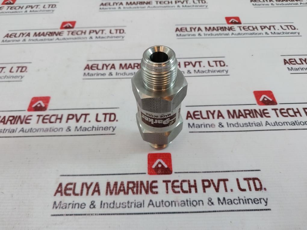 Parker 8V-c08L-1/3-v-ss-spl1500 Stainless Steel Check Valve 24Tu