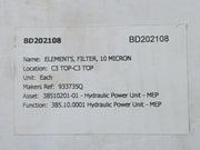 Parker 933735Q Ecoglass Filter Elements 419-644-4311