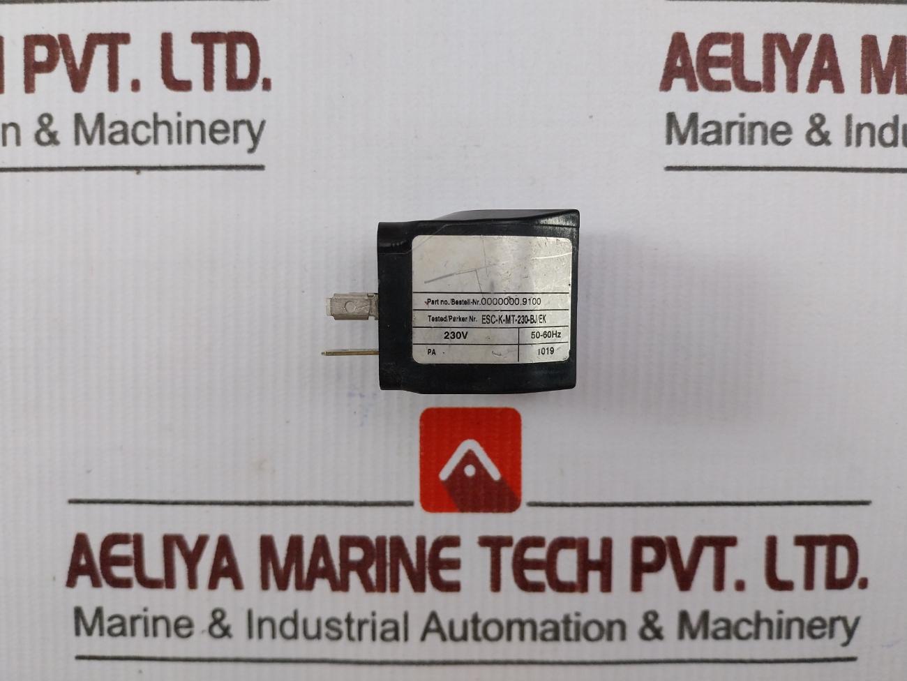 Parker Esc-k-mt-230-bj/Ek Solenoid Valve Coil 230V 50-60Hz